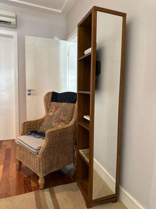 Estante Modular Giratória com Espelho Lateral