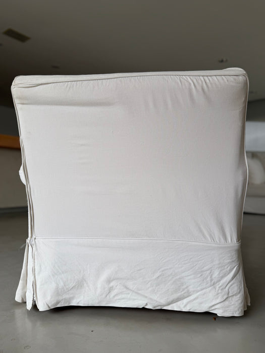 Par de Poltronas com Capa e Penas de Ganso - Shabby Chic (NY)
