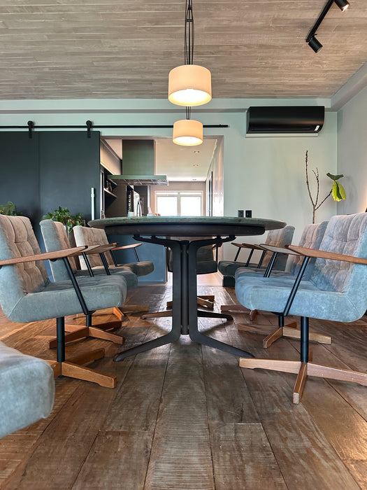 Mesa de Jantar "Legg" em Mármore – Jader Almeida