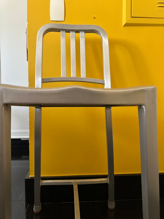 Par de Banquetas "Navy" em Alumínio - Emeco