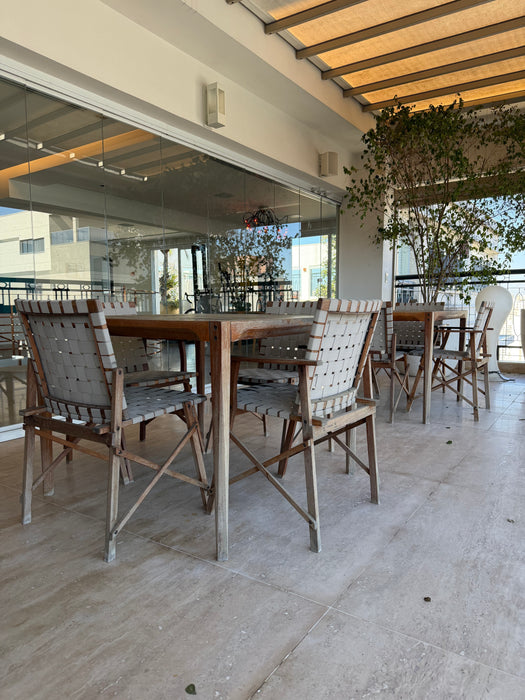 Conjunto de 4 Cadeiras “Maresias” com Braços – Carlos Motta