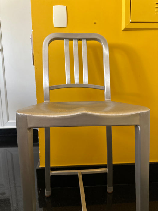 Par de Banquetas "Navy" em Alumínio - Emeco