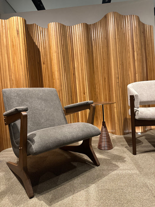 Biombo "Esteira" em Freijó Natural - Etel