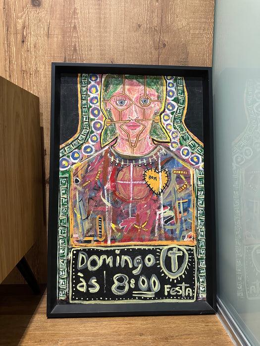 Quadro “Domingo às 8h – Festa” – Artista Anônimo