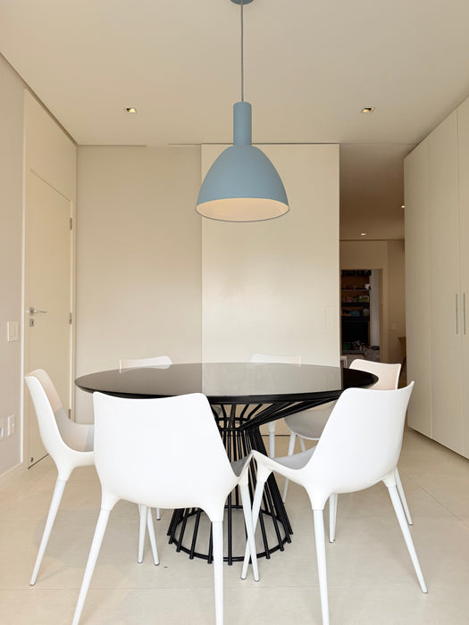 Luminária “Mega Bauhaus 90” Azul – Lumini