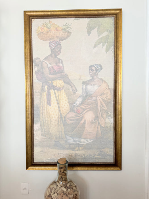 Quadro Decorativo (moças com criança)