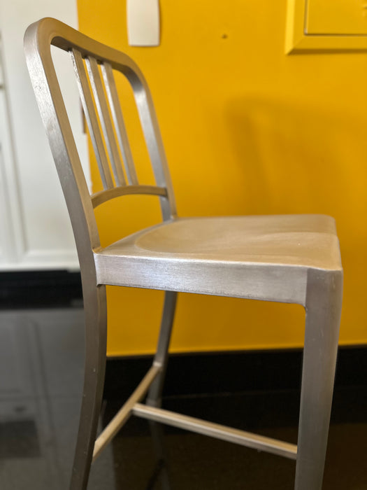 Par de Banquetas "Navy" em Alumínio - Emeco
