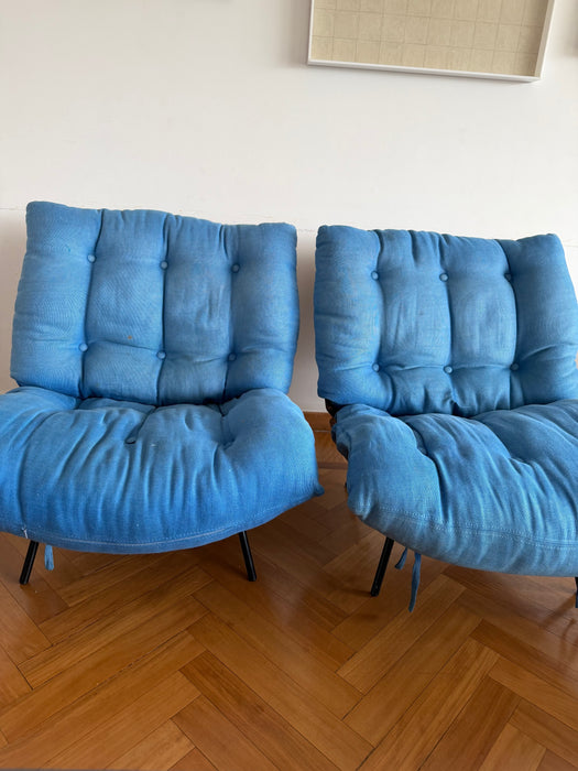 Par de Poltronas "Costela"