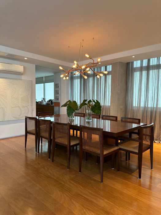 Conjunto de 10 Cadeiras (2 com braços) – Vermeil