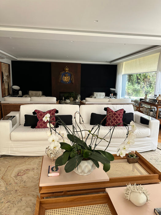 Sofá de 3 Lugares com Capa