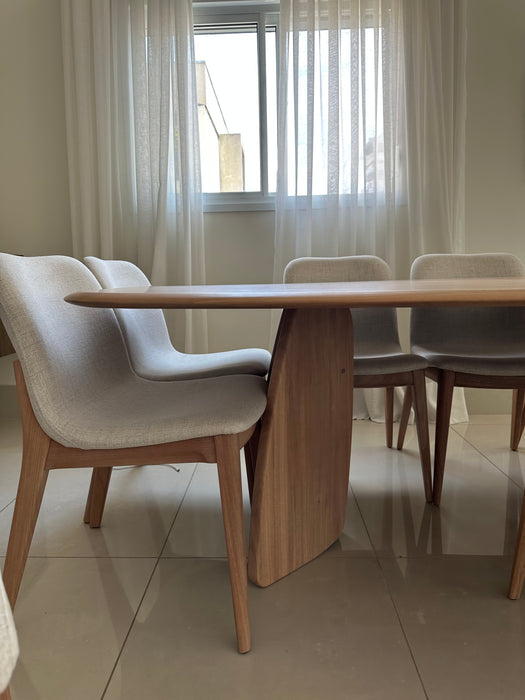 Conjunto de 10 Cadeiras “Sinuous” – Delucci