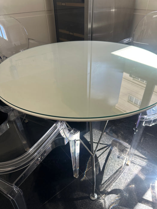 Mesa de Jantar "Glossy Round" – Antonio Citterio & Oliver Low para Kartell