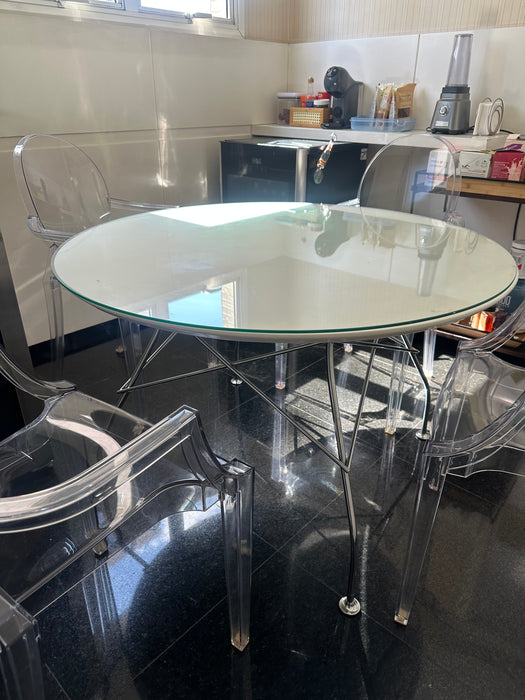 Mesa de Jantar "Glossy Round" – Antonio Citterio & Oliver Low para Kartell