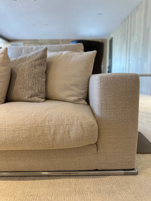 Sofá Modular "Marcel" com Par de Pufes – Antonio Citterio para B&B Italia