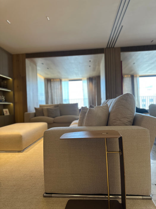 Sofá Modular "Marcel" com Par de Pufes – Antonio Citterio para B&B Italia