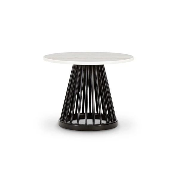 Mesa de Apoio “Fan” Preta  – Tom Dixon