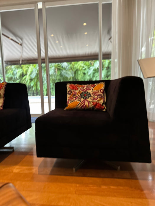 Par de Poltronas Giratórias