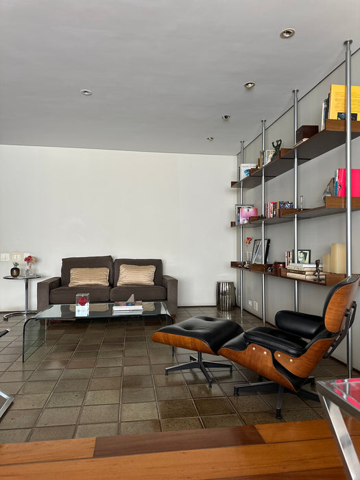 Mesa de Centro de Vidro "Fiam Ghost" – Cini Boeri