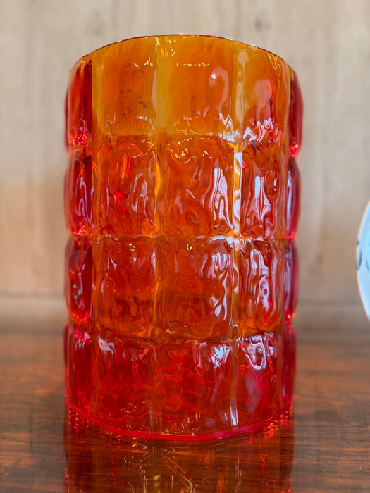 Vaso “Matelassé” Laranja – Patricia Urquiola para Kartell