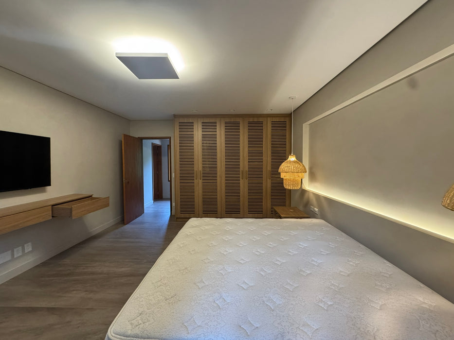 Lote com 7 Abajures + 2 Pendentes em Rattan