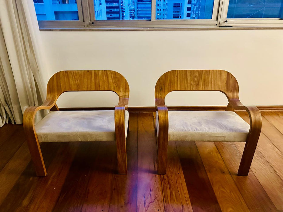 Par de Poltronas "Copacabana" -  Jaqueline Terpins