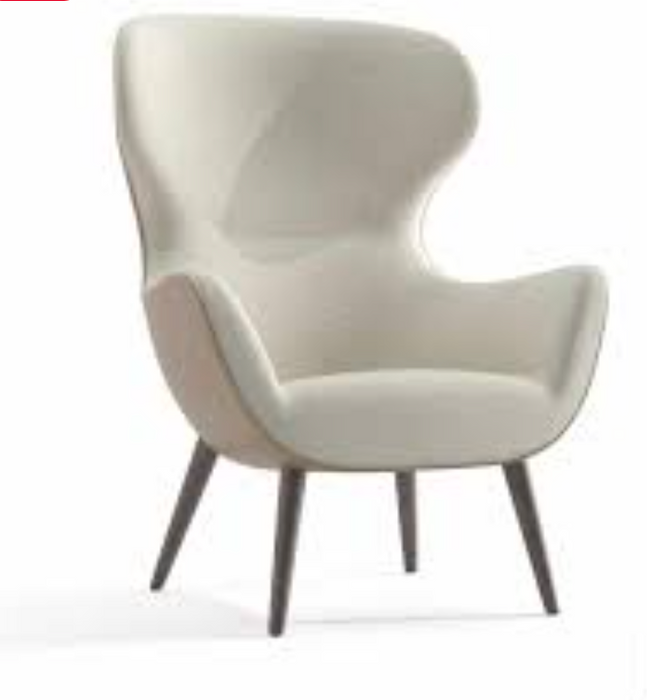 Poltrona "Mad Jocker" em Couro Fendi - Marcel Wanders para Poliform