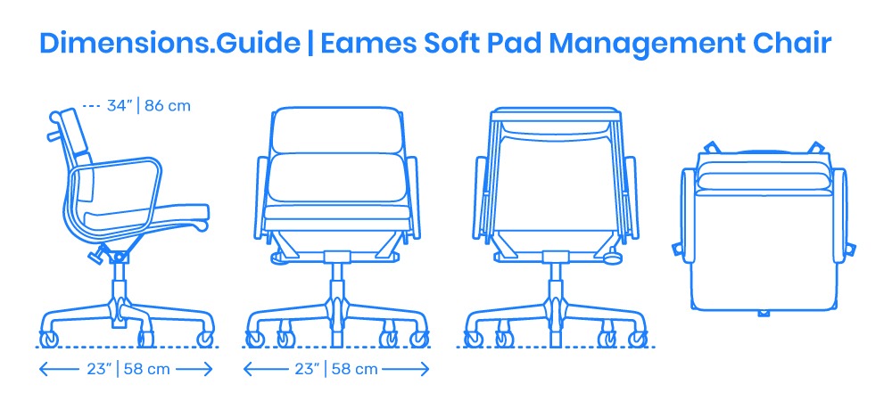 Cadeira de Escritório "Eames Soft Pad" - Tepperman
