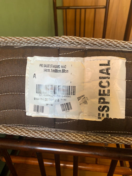 Cama de Solteiro Patente (colchão incluso) – Marcenaria