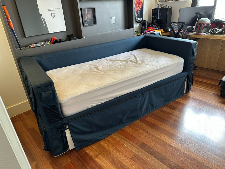 Cama Marquesa "Back Pack" com Bicama (colchões não inclusos) – Casa Pronta