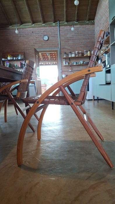 Mesa de Jantar "Salvador" com 8 Cadeiras "Flexa" – Carlos Motta