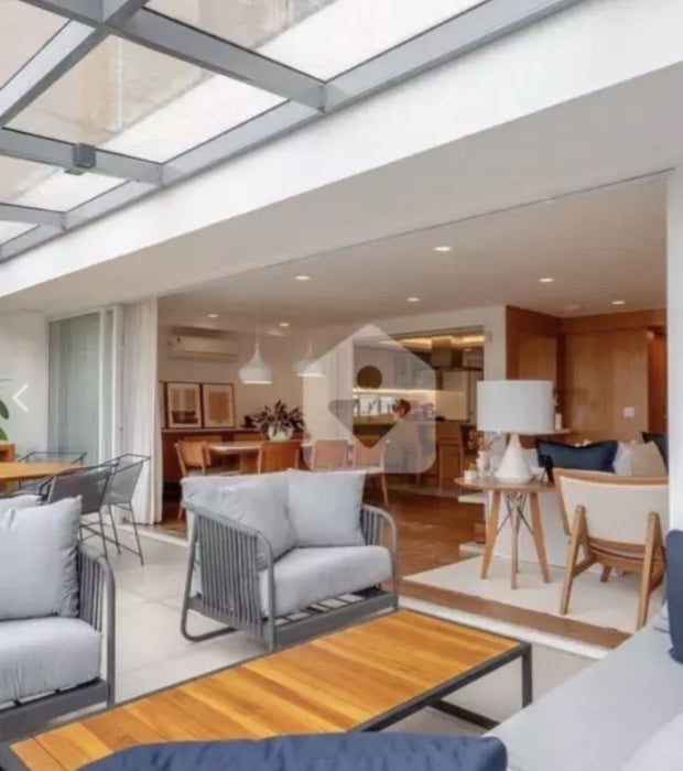 Conjunto de Sofá e Poltronas Outdoor "Terrace" com Mesa de Centro – Breton