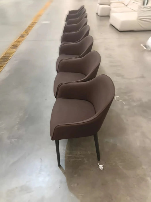 Conjunto com 8 Cadeiras “Soft Shell” com Braços – Ronan & Erwan Bouroullec para Vitra