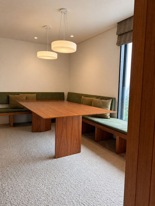 Mesa de Jantar “Splay” em Nogueira – Micasa