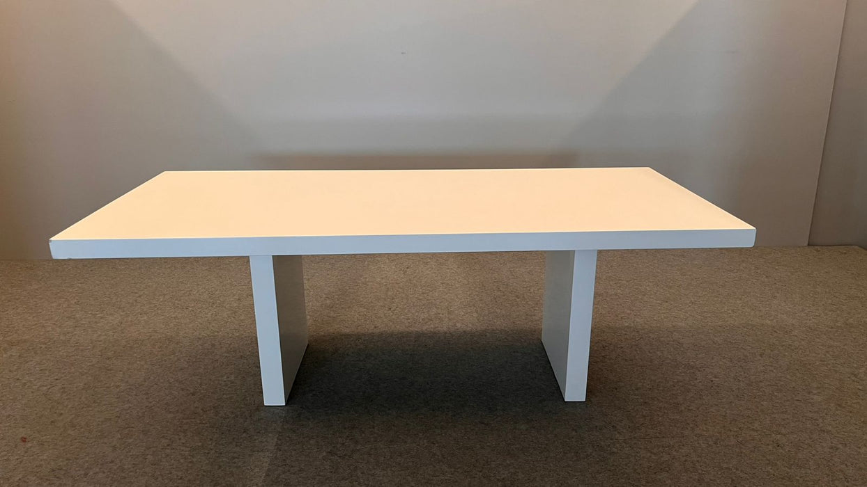 Mesa de Jantar "Rebecca" em Laca Branca – Vermeil