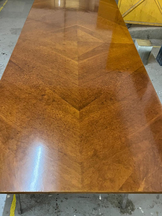 Mesa de Jantar "Tulipa" para 12 Lugares com 2 Bases – Vermeil