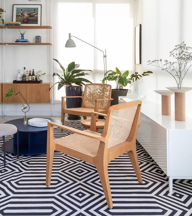 Mesa de Centro "Vigg" Azul – Jader Almeida