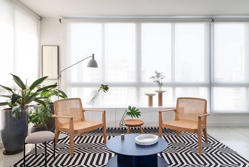 Mesa de Centro "Vigg" Azul – Jader Almeida