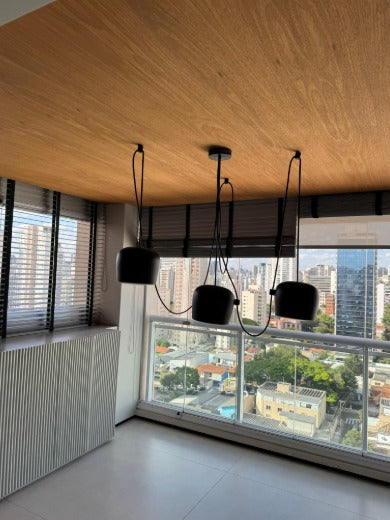 Composição com 3 Pendentes “Aim” – Ronan & Erwan Bouroullec para FLOS