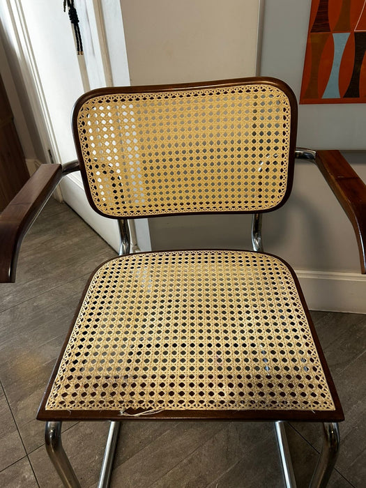 Conjunto 8 "Cescas" com Braço - Marcel Breuer para Forma