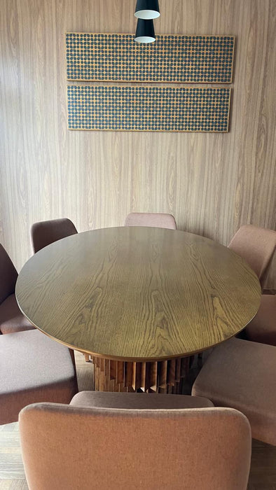 Tampo em Carvalho para Mesa de Jantar - LabMobile