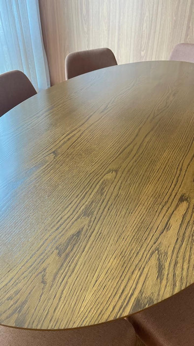 Tampo em Carvalho para Mesa de Jantar - LabMobile