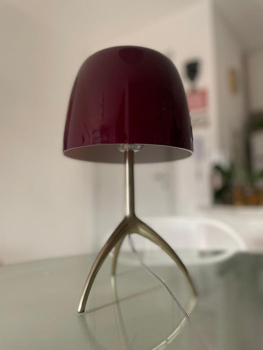 Luminária de Mesa "Grande Table Lamp E27 Golden/Cherry" - Rodolfo Dordoni for Foscarini