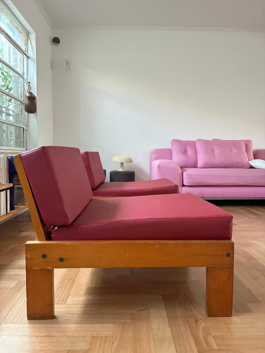 Par de Poltronas Vintage