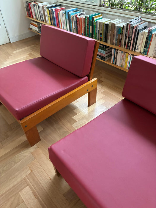 Par de Poltronas Vintage