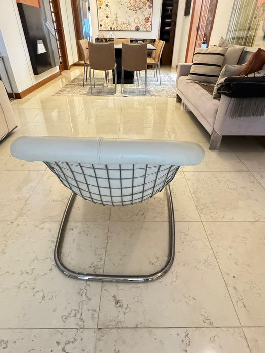 Par de Poltronas "Cortina" em Couro – Gordon Guillaumier para Minotti