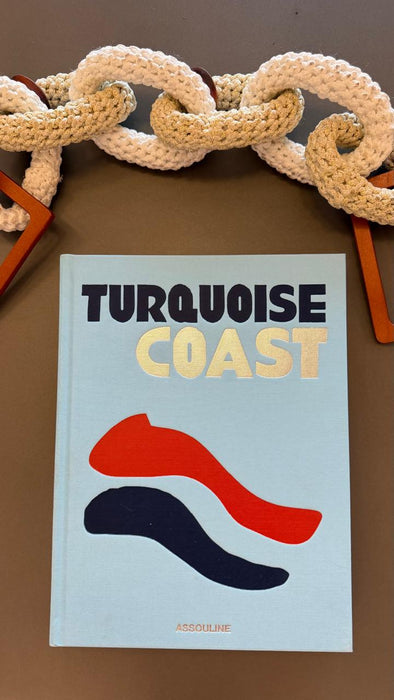 Lote com 3 Livros Decorativos de Viagem (Capri, Turquoise e Miami)