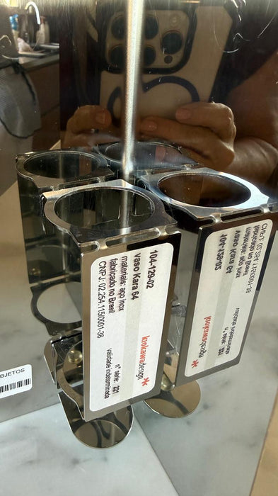 Par de Vasos "KARA 64, KARA 80" – Kiokawa Design para Dpot