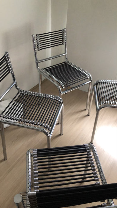 Conjunto de 4 Cadeiras "Sandows" – René Herbst