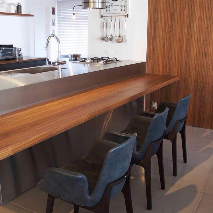 Conjunto com 4 Cadeiras "Ventura" em Couro – Jean-Marie Massaud para Poliform