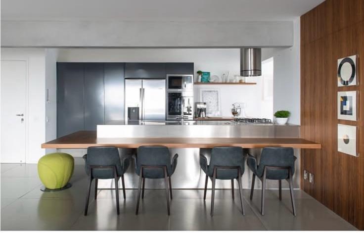 Conjunto com 4 Cadeiras "Ventura" em Couro – Jean-Marie Massaud para Poliform
